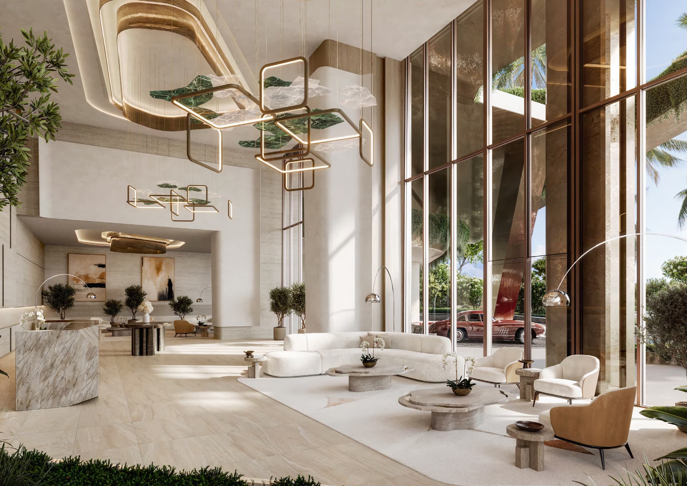 Soulever arrival and lobby mood